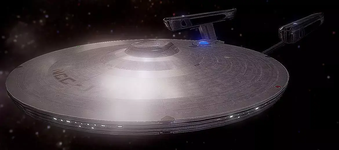 USS Enterprise Low-poly 3D model