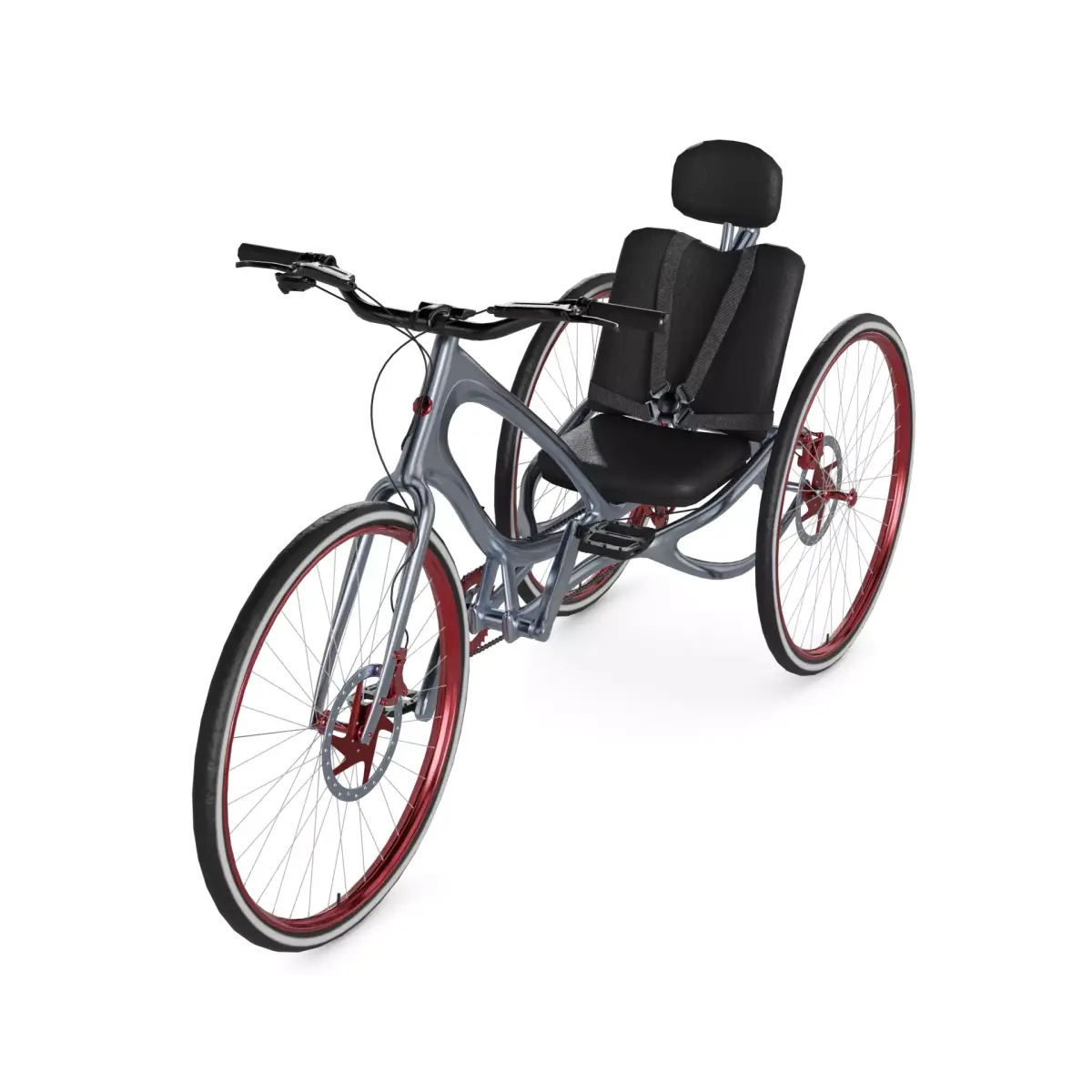 Handcycle 3D model purchase