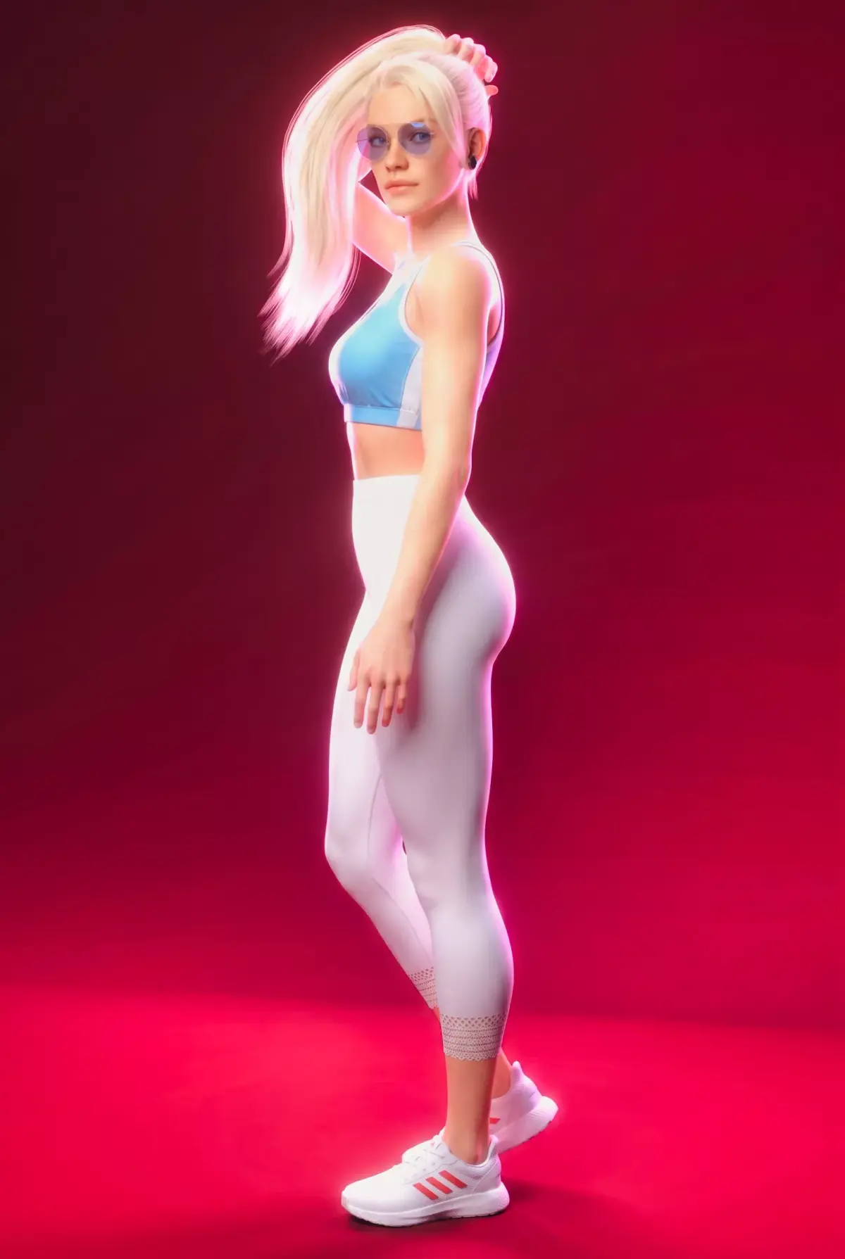 Sonya Blade  Special Forces Training 3D model