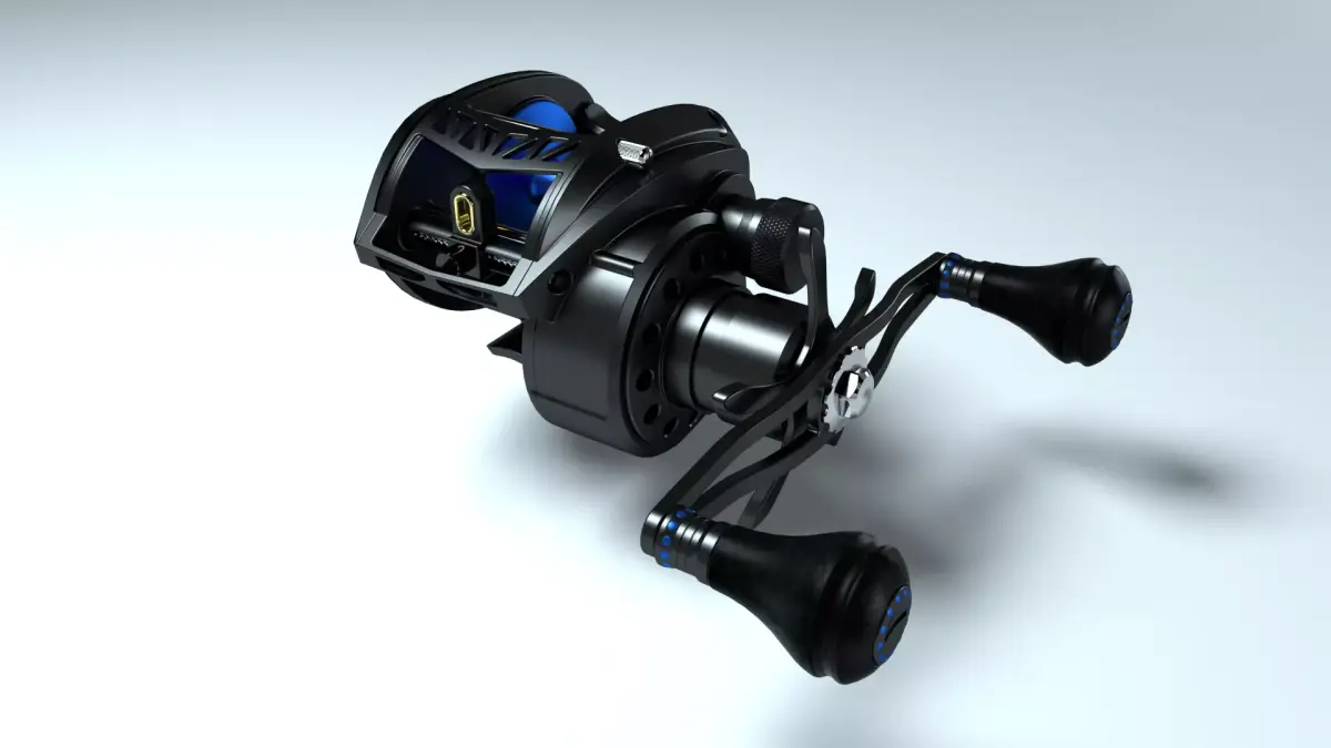 Fishing bate reel 3D model