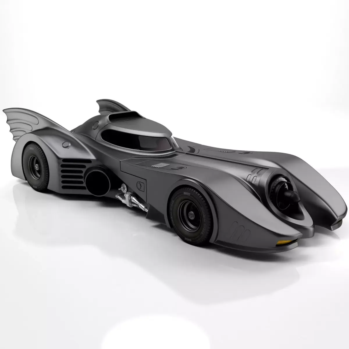  Batmobile 1989 3D model