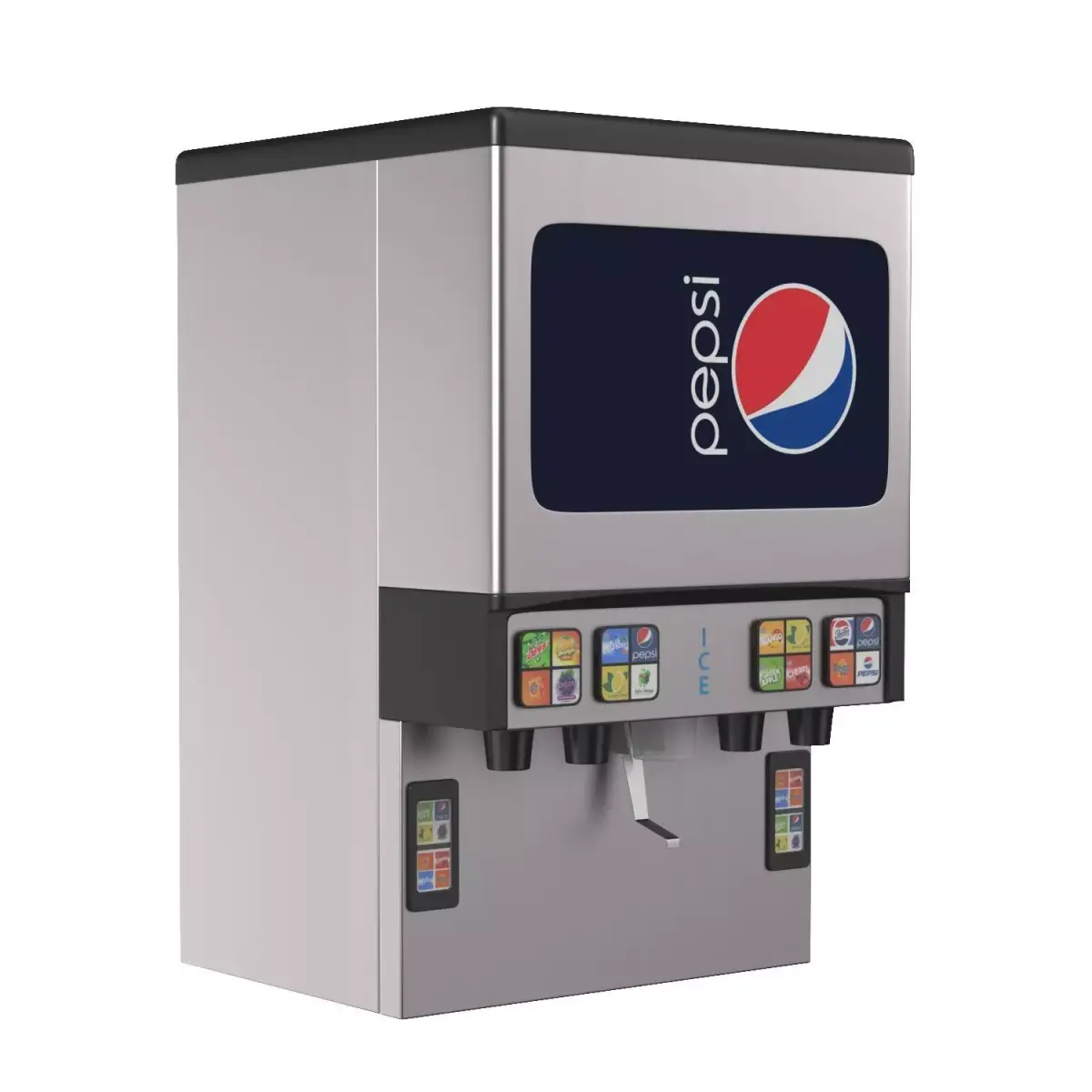 CF Pepsi Beverage Dispenser Machine 3D model