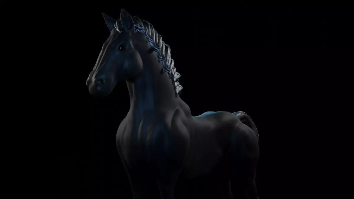 Dark Horse Free 3D model