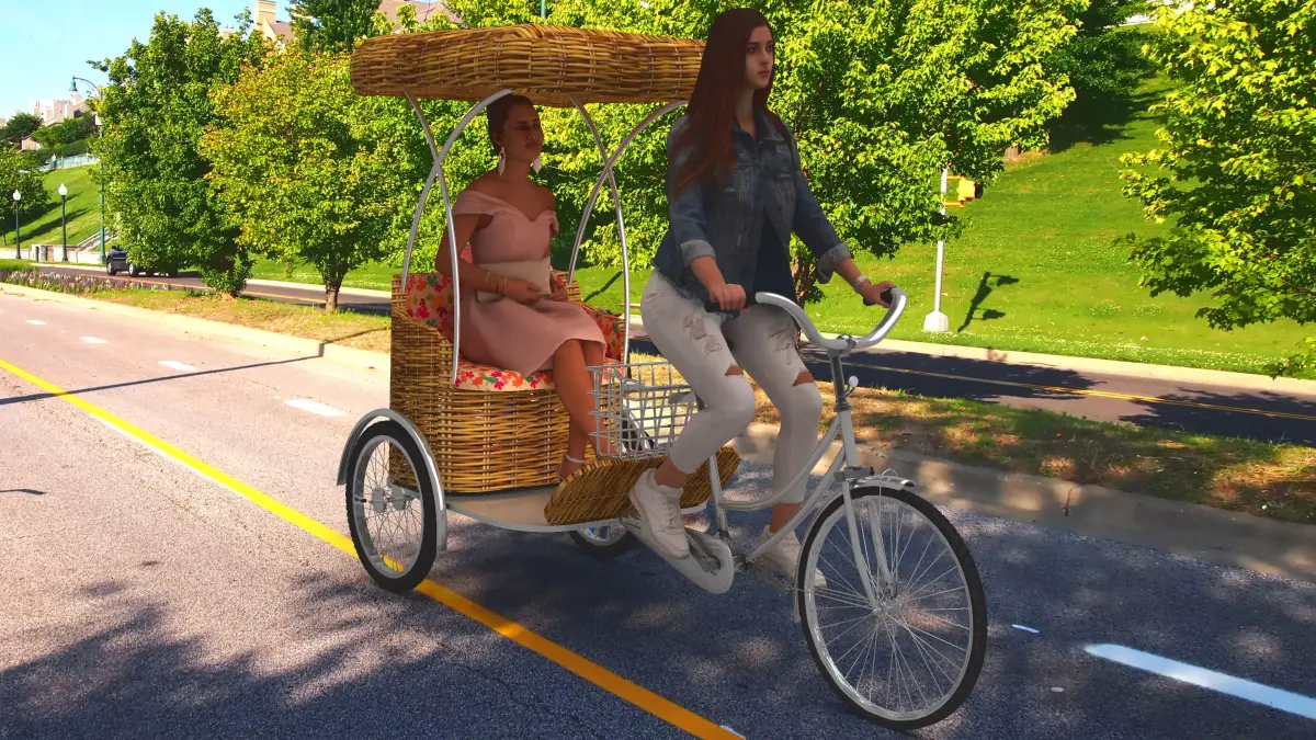 Bike Tour 2 - 4K 3D model