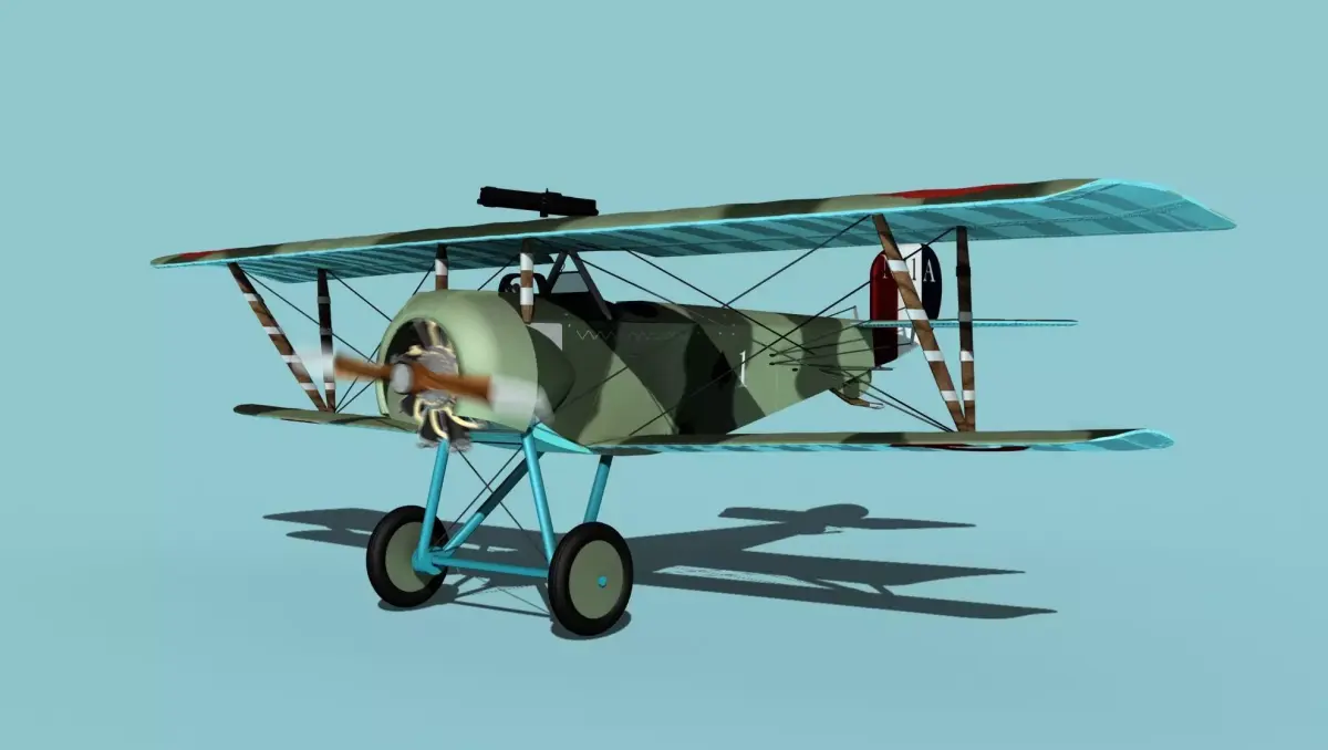 Nieuport 11 VHP V12 3D model