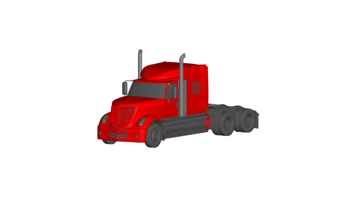 INTERNATIONAL LONESTAR 3D model
