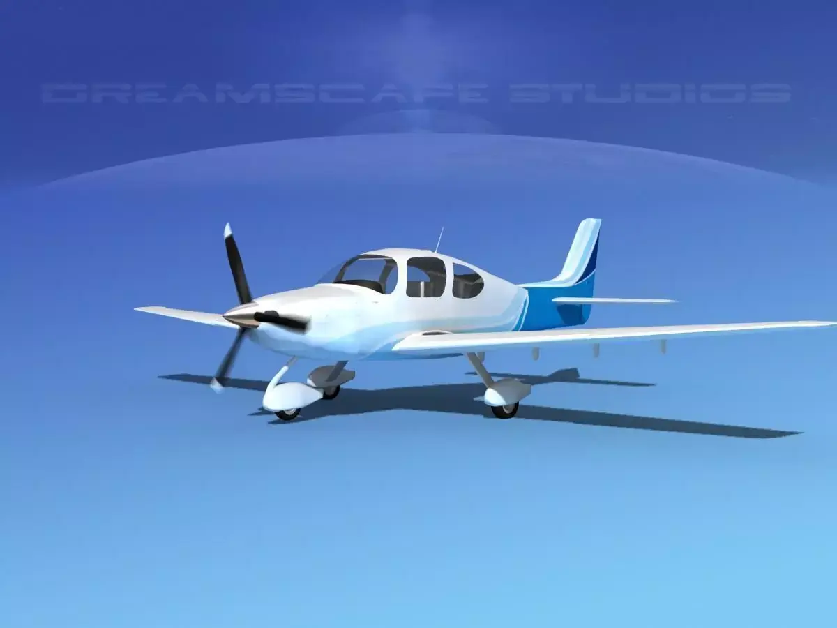 Cirrus SR22 V09 3D model