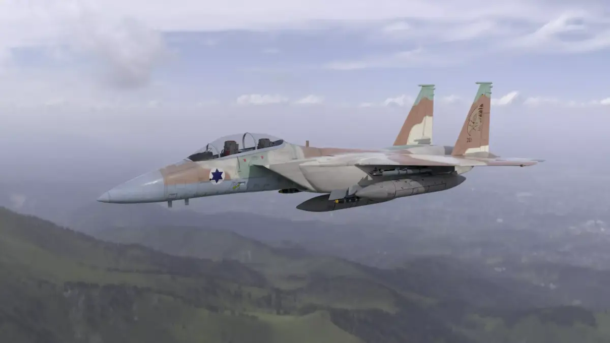 McDonnell Douglas F-15I Eagle Raam 3D model