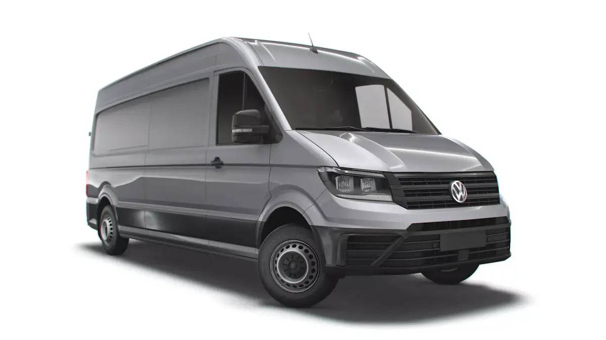 Volkswagen Crafter LWB Startline UK-spec 2020 3D model