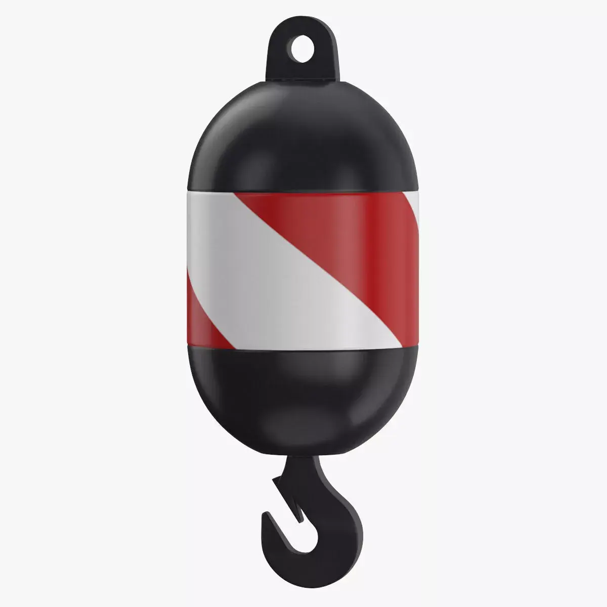 Liebherr LR Crane Hook Block 06 3D model