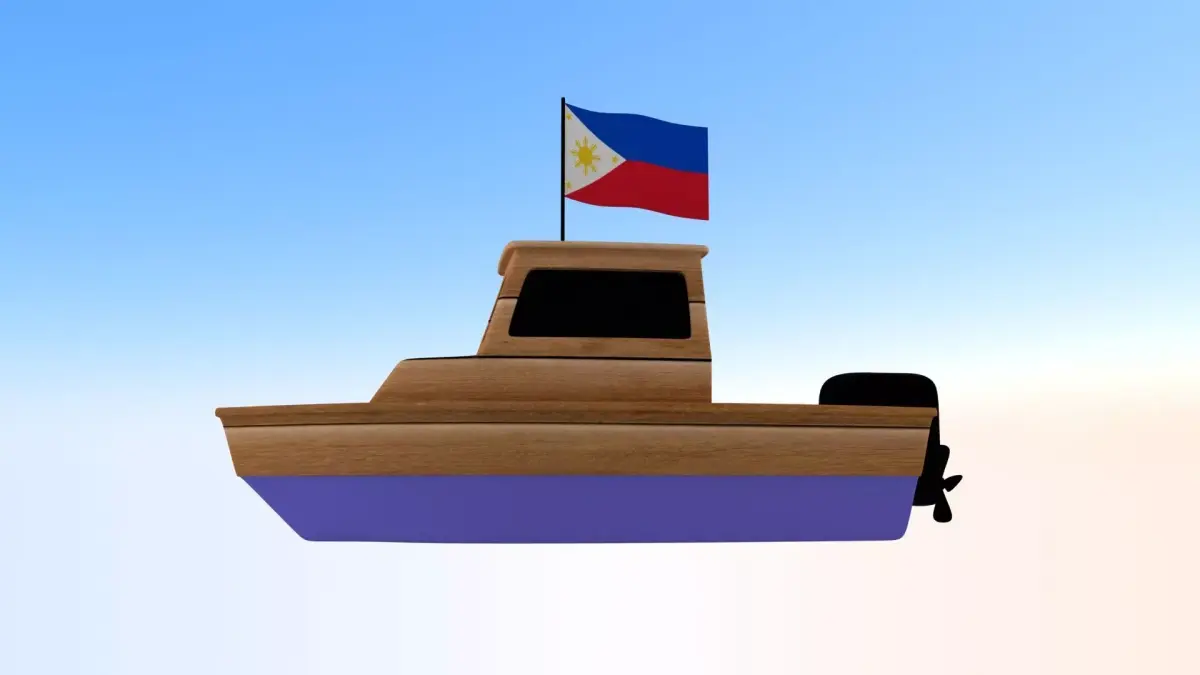 Philippines Fishing Boat 3D model