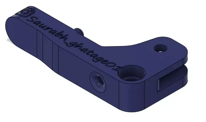 Ender 3D Extruder part 3D print model