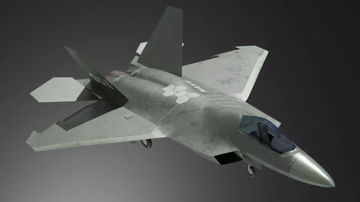 F-22 Raptor 3D model order