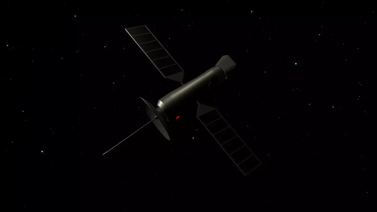 Cartoon Satellite 3D model