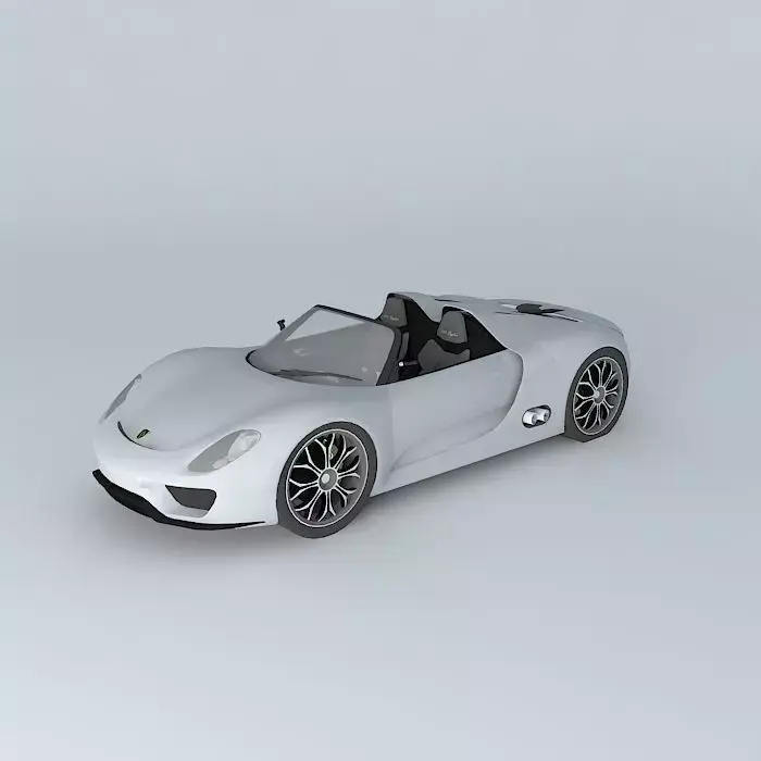Porsche 918 Spyder Concept  2010 Free 3D model