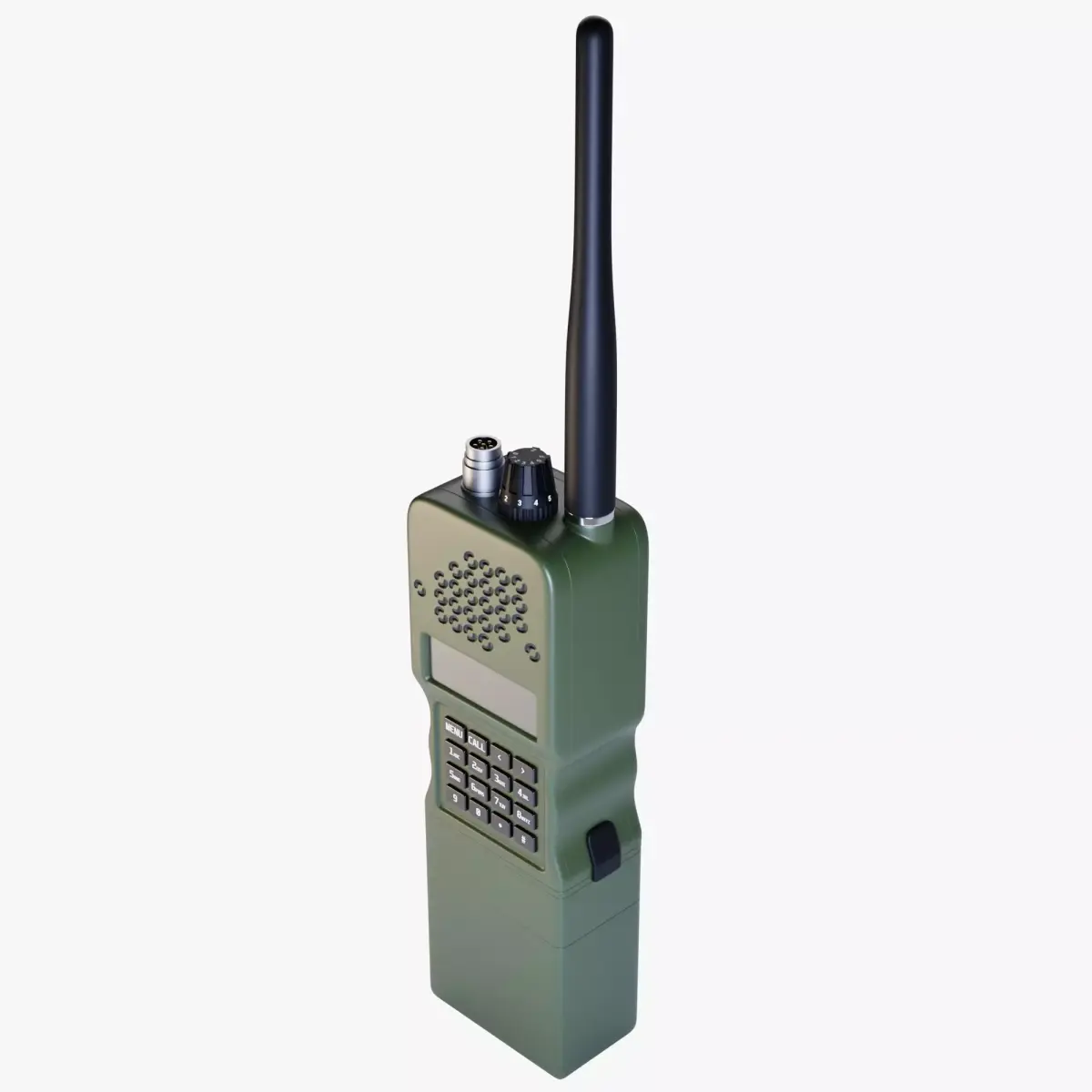 Military Walkie Talkie 3D model
