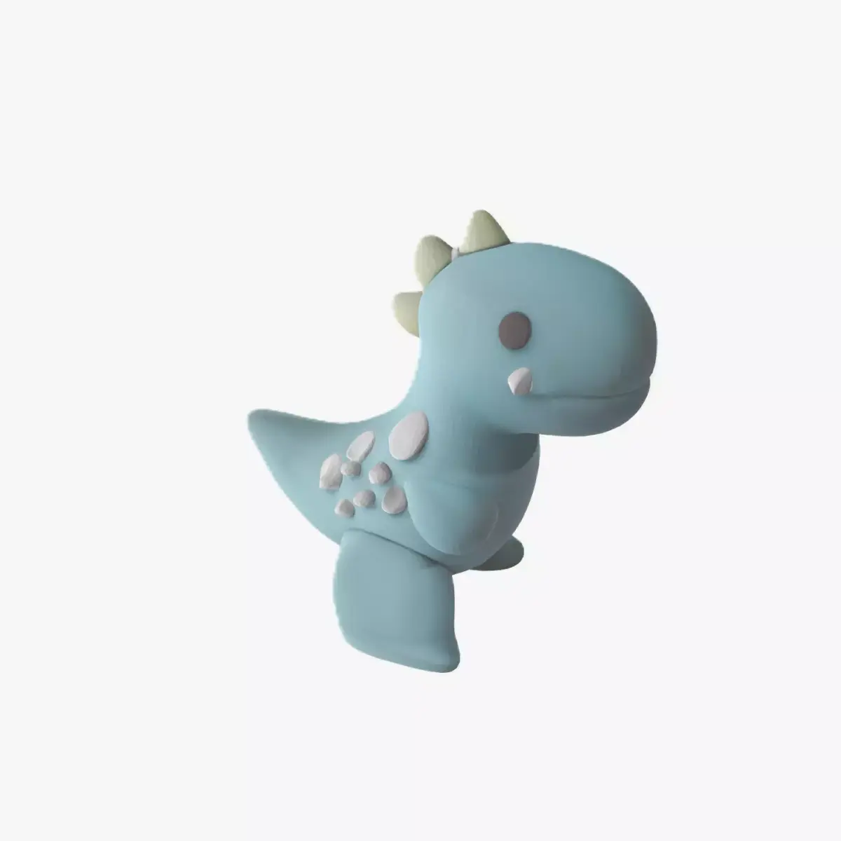 Dinosaur t-rex cartoon Low-poly 3D model