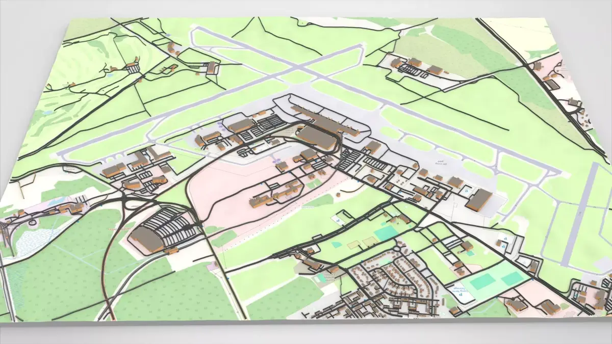 Ottawa Macdonald-Cartier International Airport 3D model