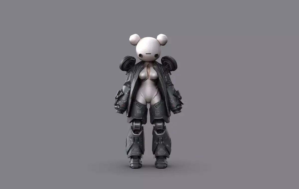 Night City Resident 3D model