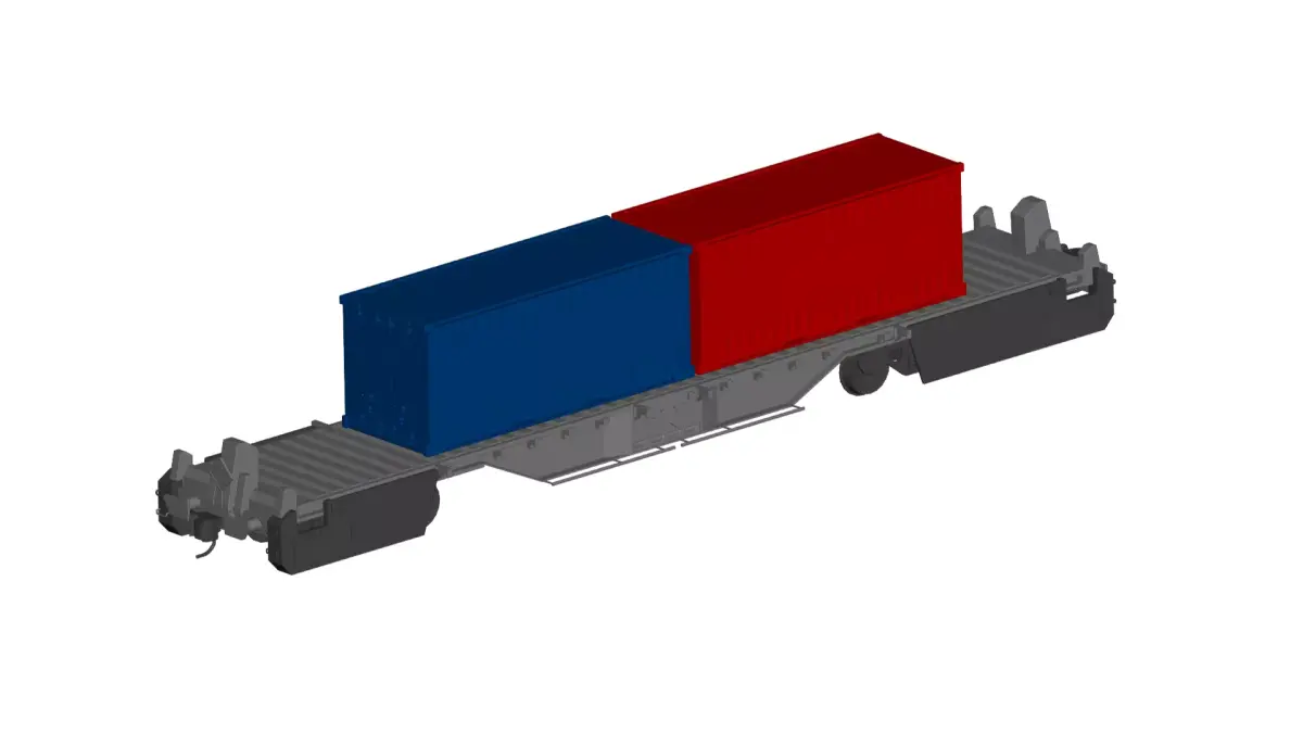  Freight wagon  3D model