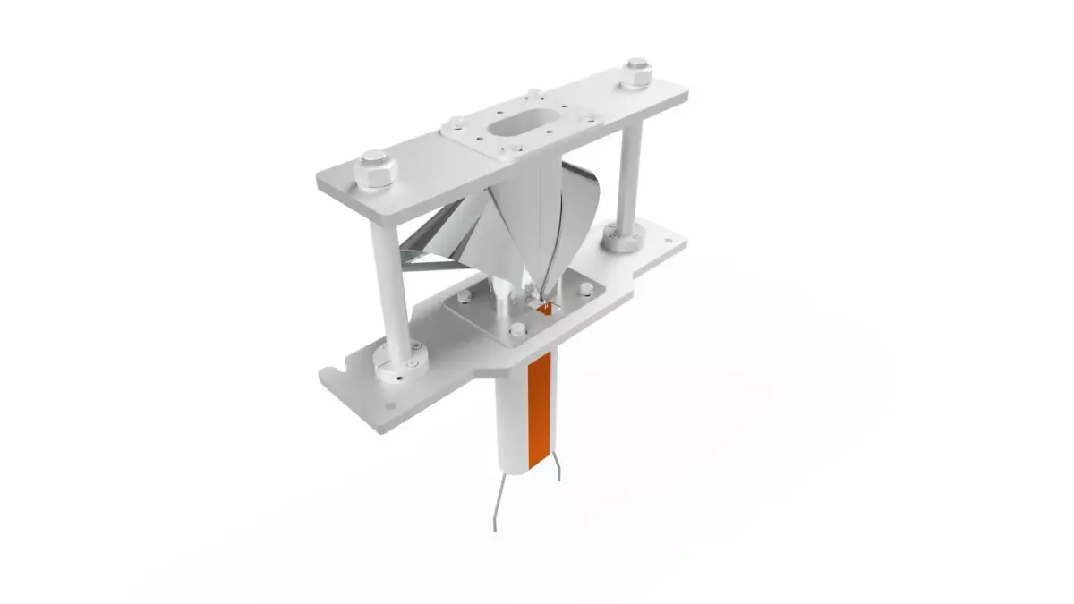 Horizontal Oval Forming Set in Packaging Machine 3D model