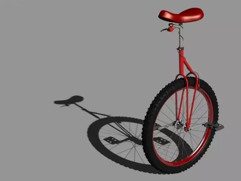 Mountain Unicycle 3D model