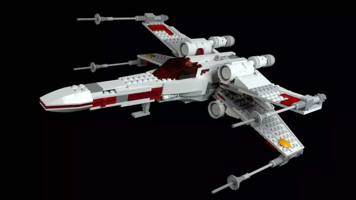 LEGO Starwars X-Wing Starfighter 3D model