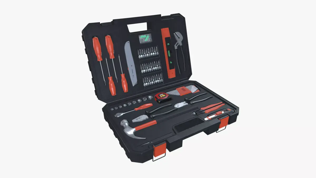 Toolkit box 3D model