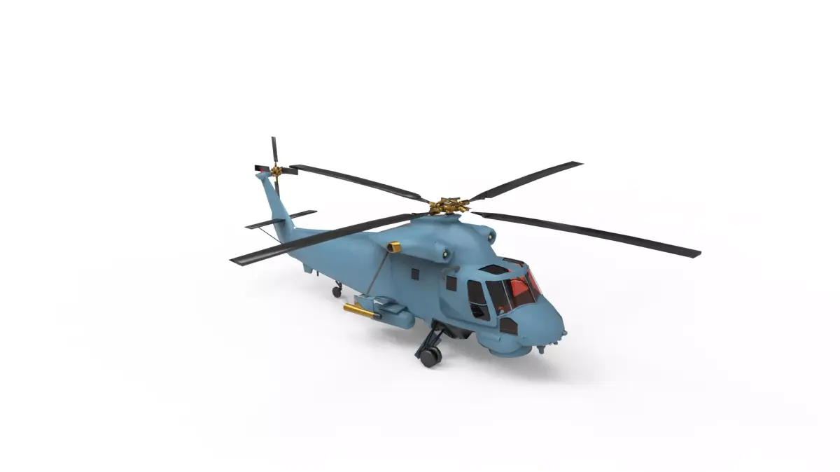 Kaman SH-2 Seasprite 3D model
