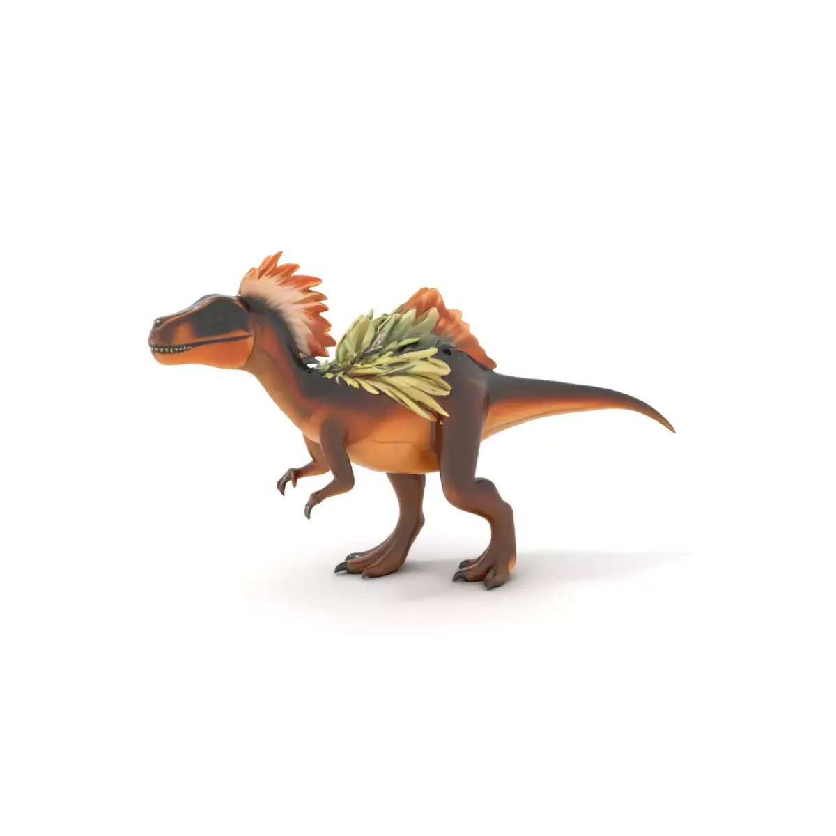 Feathered Dinosaur model pack Low-poly 3D model buy