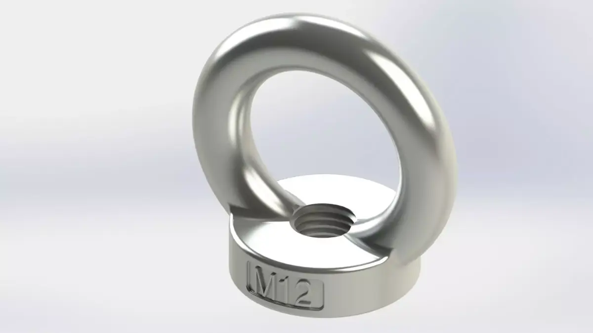 Eye Nut M12 3D model