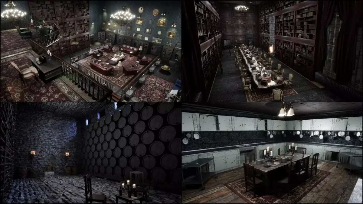 Ravenwood Manor  A Complete Gothic Victorian Mansion Experience 3D model