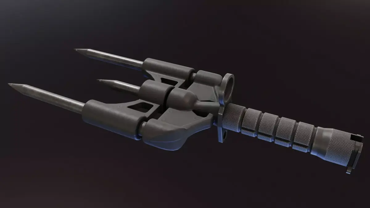 CRM Bayonet Low-poly 3D model