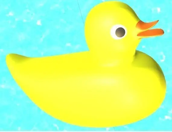 Duckling rubber duck Free low-poly 3D model
