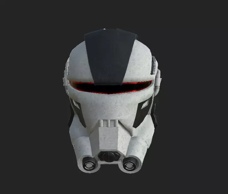 Echo Bad Batch Helmet Model 3D model