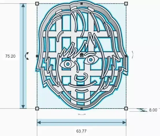 Hipo Cookie Cutter 3D print model