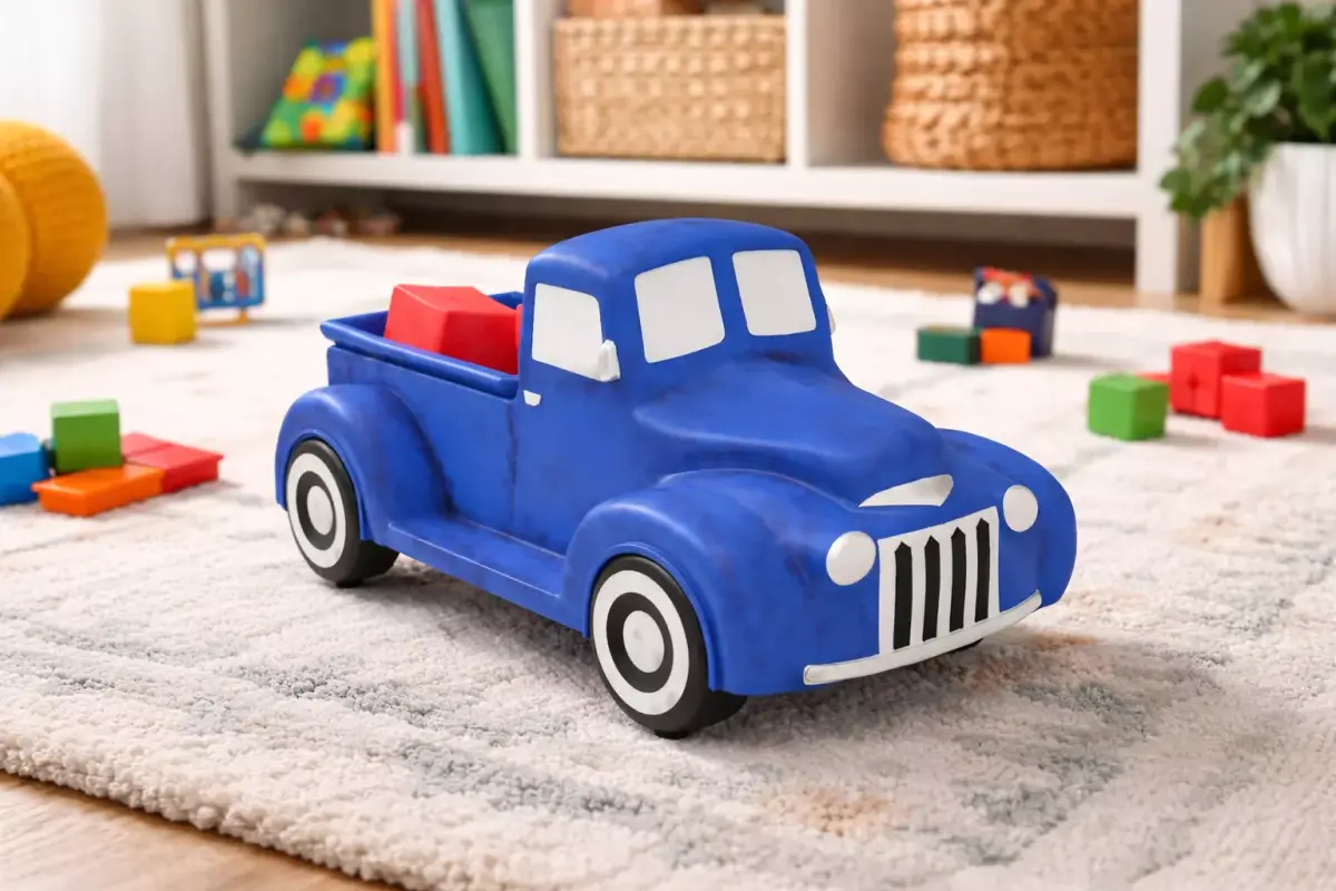 Vintage Pickup Truck Toy Model 3D model