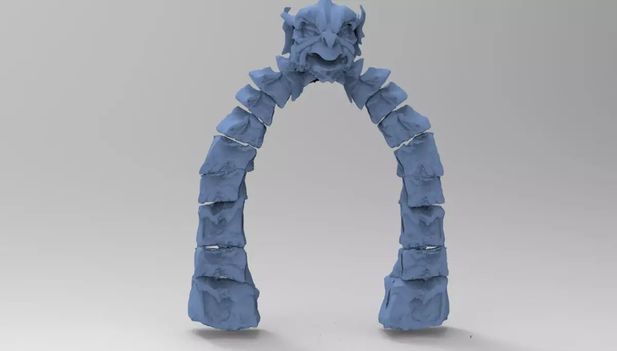 Blackstar Winter archway  3D model