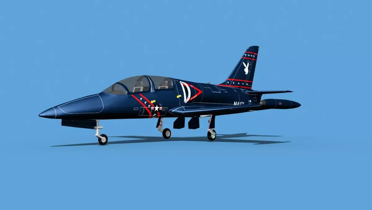 Aero Vodochody L-39C Albatross V12 3D model