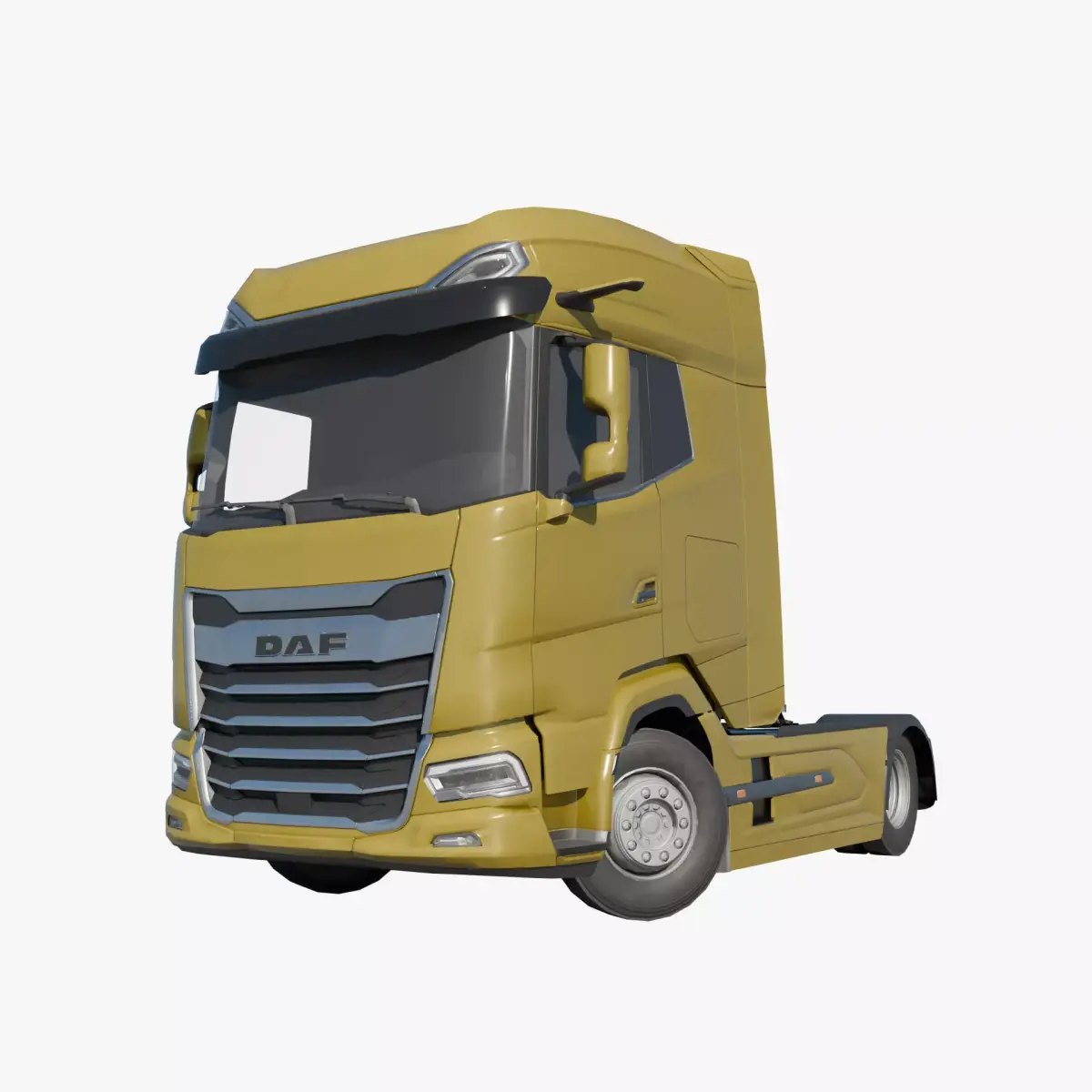 DAF XG 2022 Low-poly 3D model