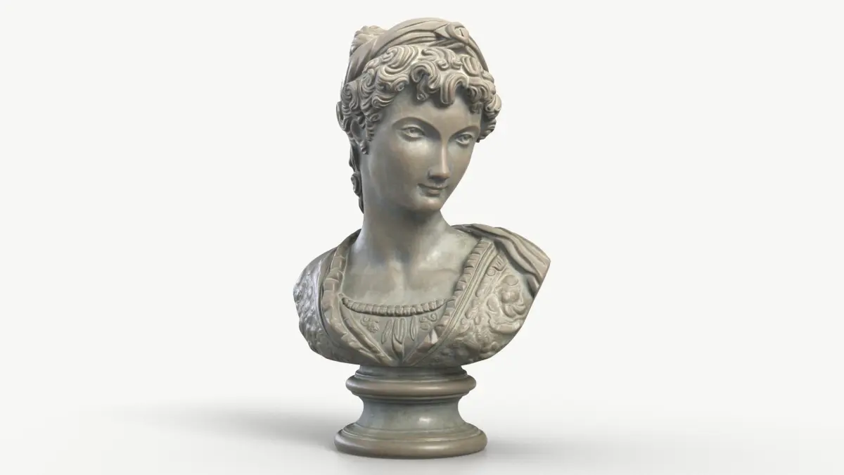 Classical Bust 006 3D model
