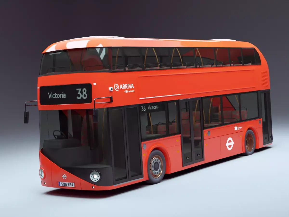 London Bus - New Routemaster 3D model