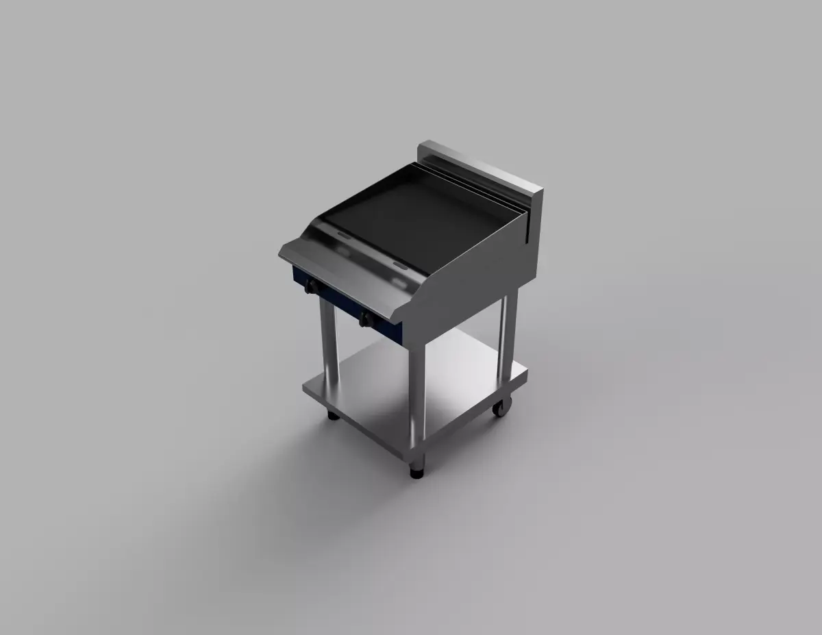 Flat Plate Griddle 3D model