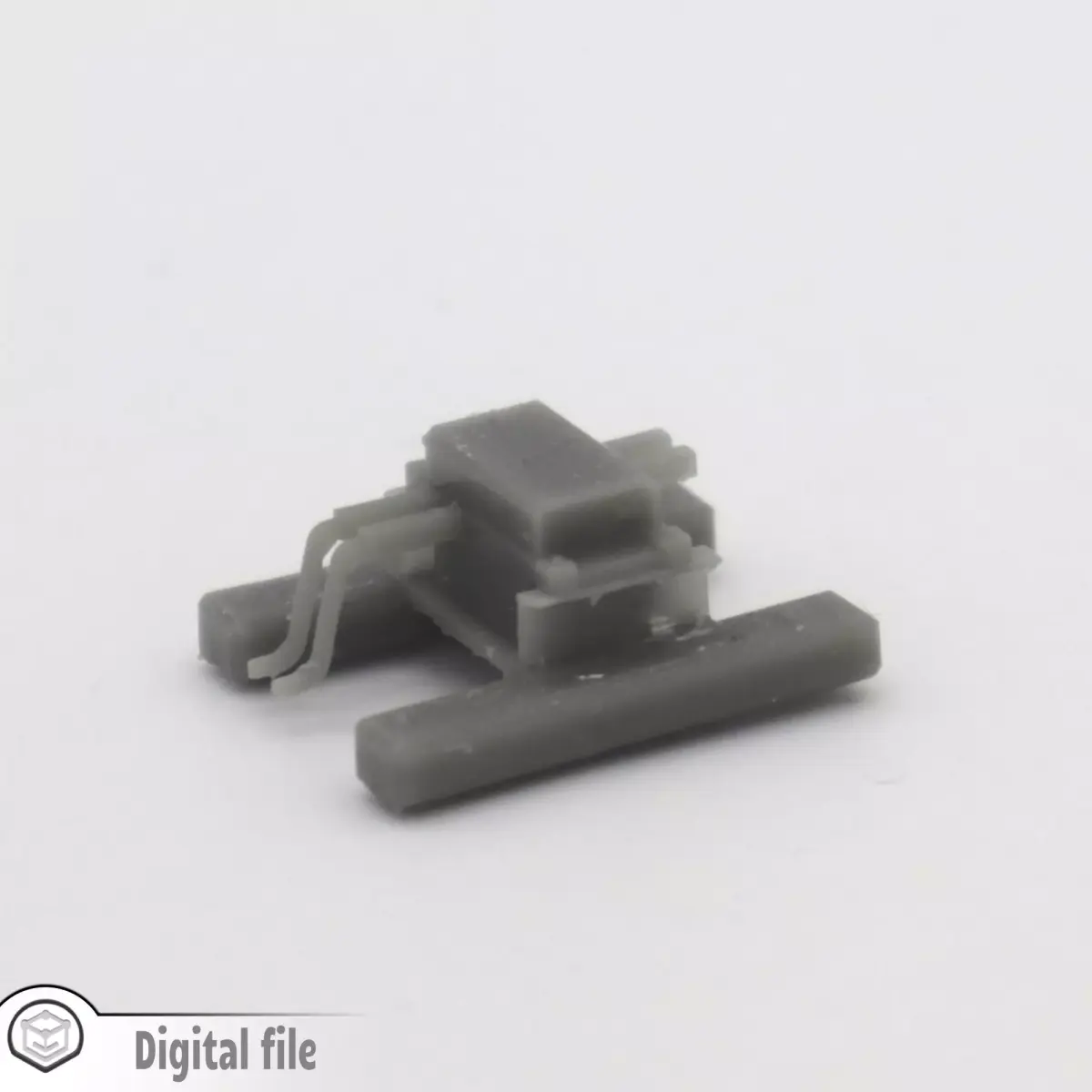 HO Scale Rail switch box 2 train  3D print model purchase