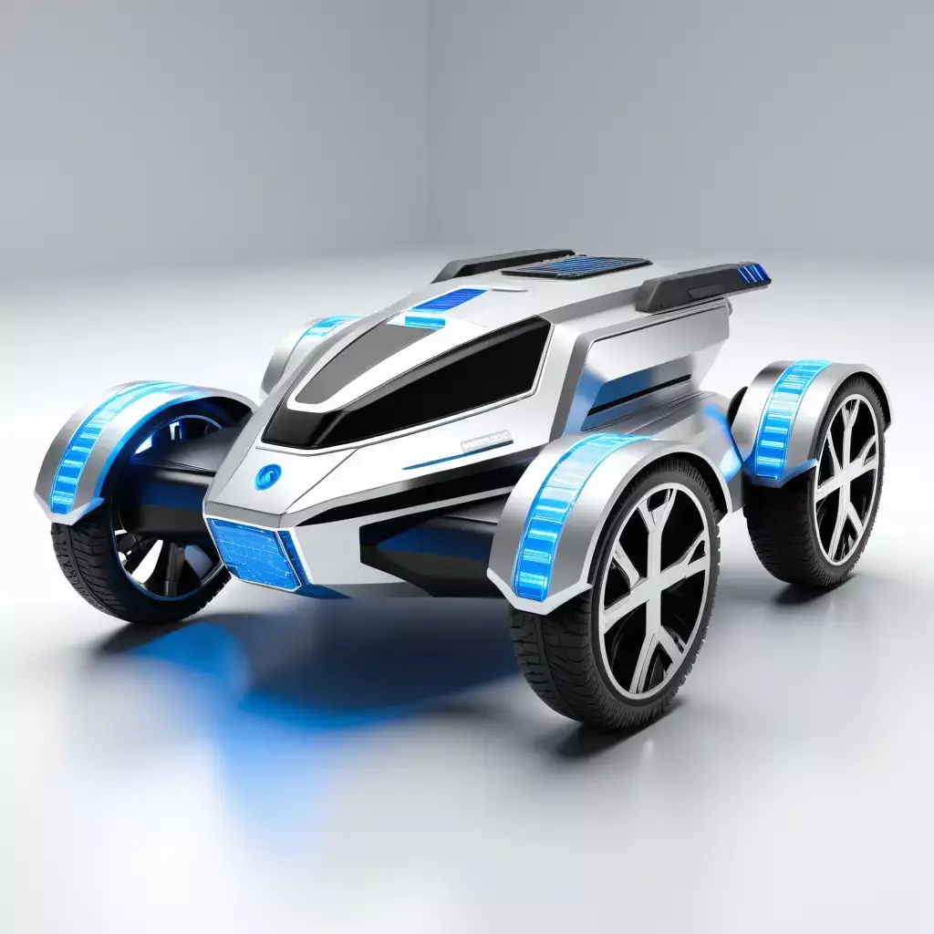Futuristic OffRoad Vehicle 3D model