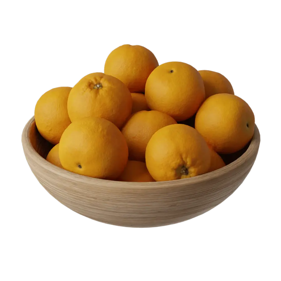  Orange Fruit Bowl Food Model  purchase