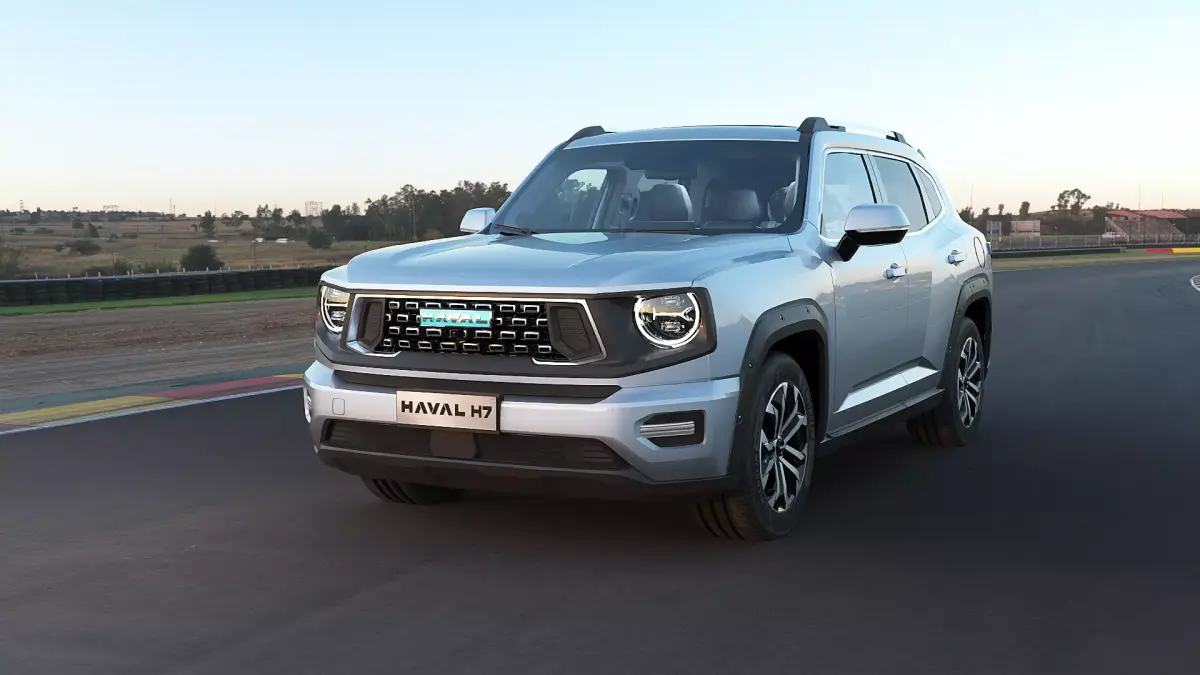 2025 GWM HAVAL H7 Dargo II Low-poly 3D model
