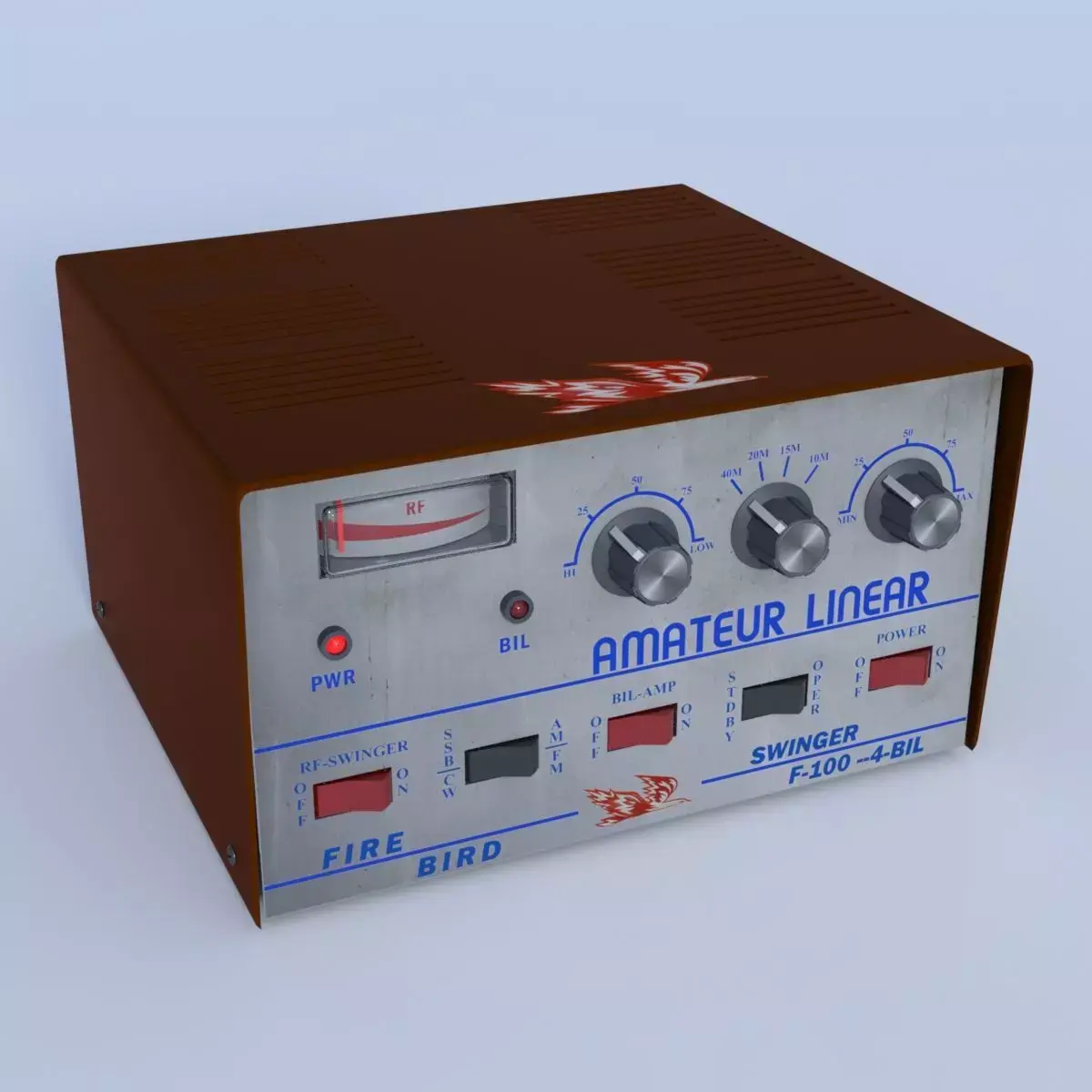 Fire Bird - Swinger F-100-4-BIL 3D model