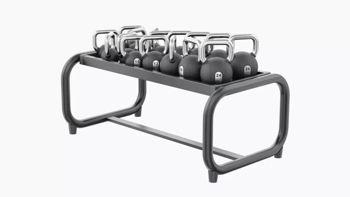 Technogym Kettlebell Storage 3D model