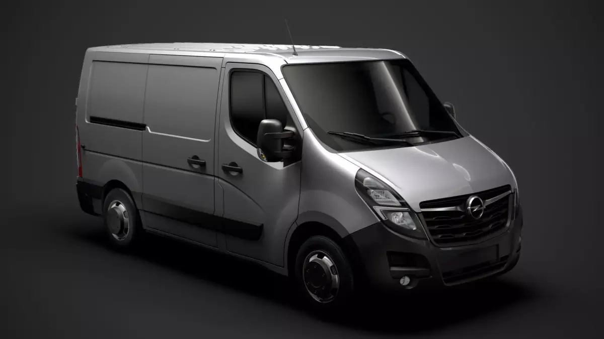 Opel Movano L1H1 Van 2020 3D model